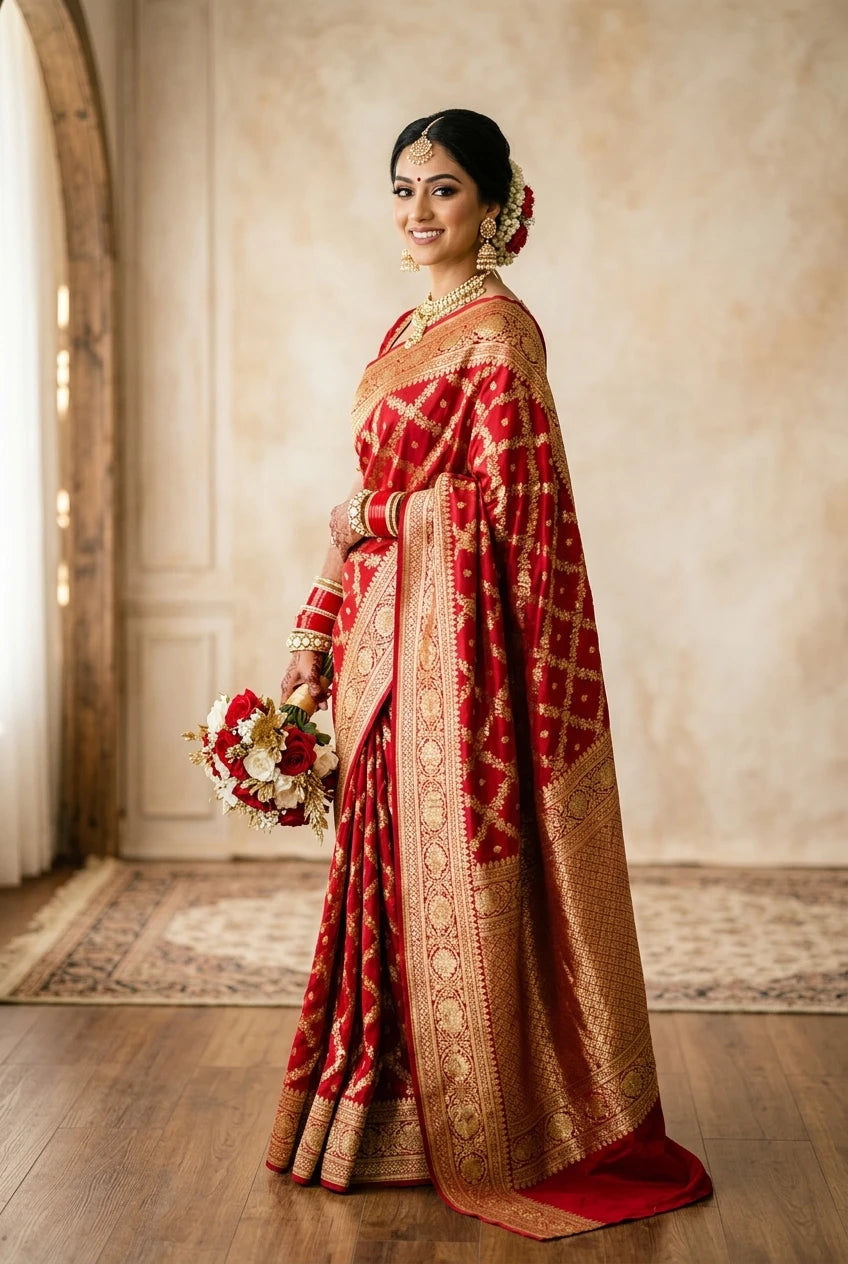 Bridal Saree and Lehenga Collection at Mumbai Bazar